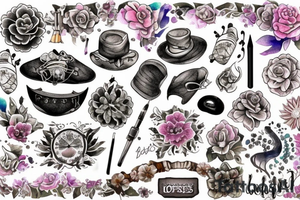 сова держит в лапах голову орла tattoo idea