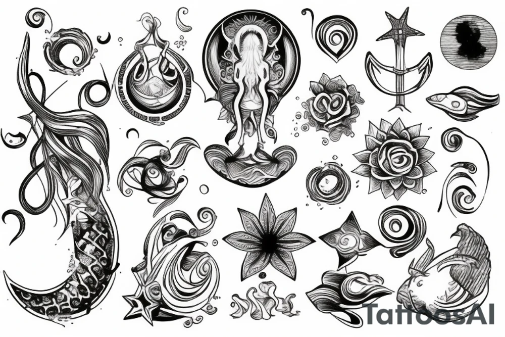 Aquarius tattoo idea