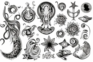 Aquarius tattoo idea