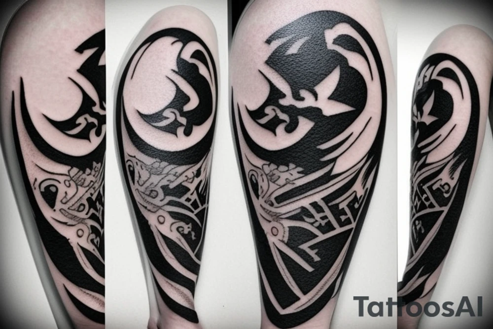 Final fantasy 10 logo tattoo idea