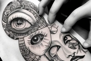Many eyes tattoo idea