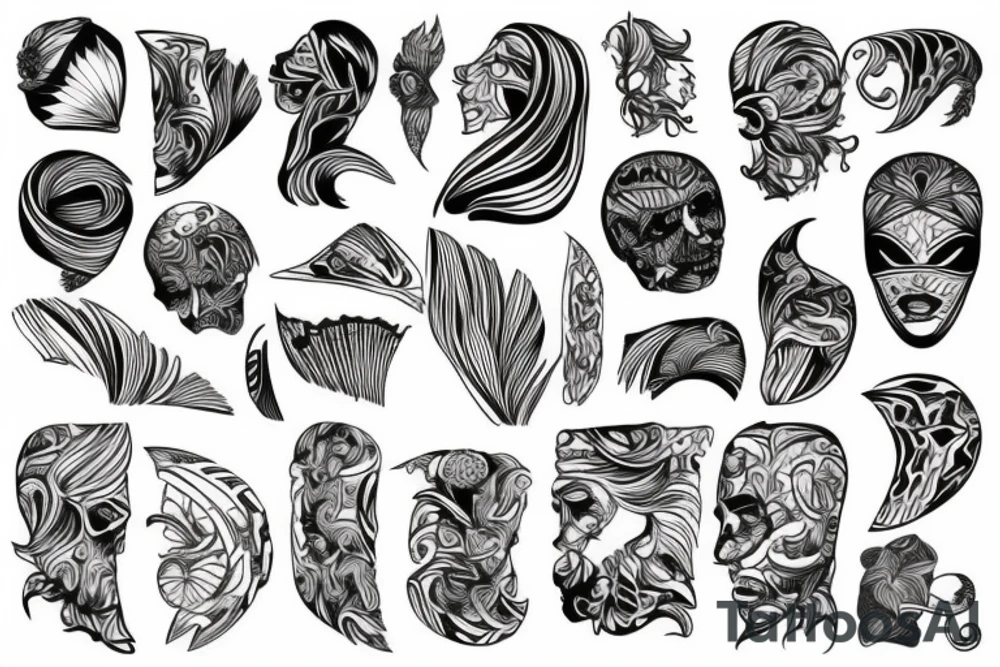 lines tattoo idea