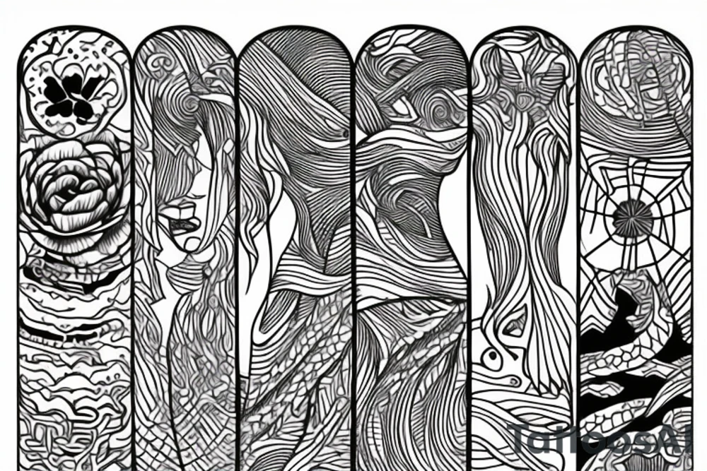 lines tattoo idea