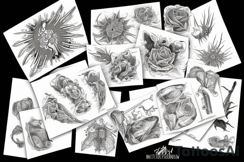 melatonin formula , unreal  , edgy tattoo idea