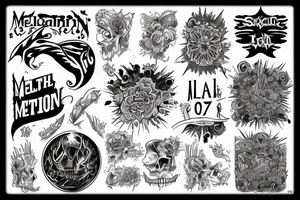 melatonin formula , unreal  , edgy tattoo idea