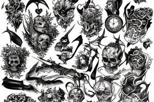 7 deadly sins tattoo idea