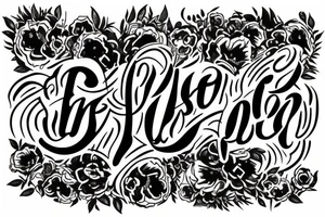 Be the Master of your Life tattoo idea