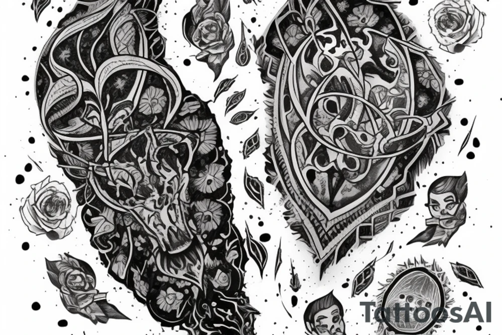 i have 3 brothers : 2 male and female 
they all are younger than me, their names are : ismail, adam, zaineb tattoo idea