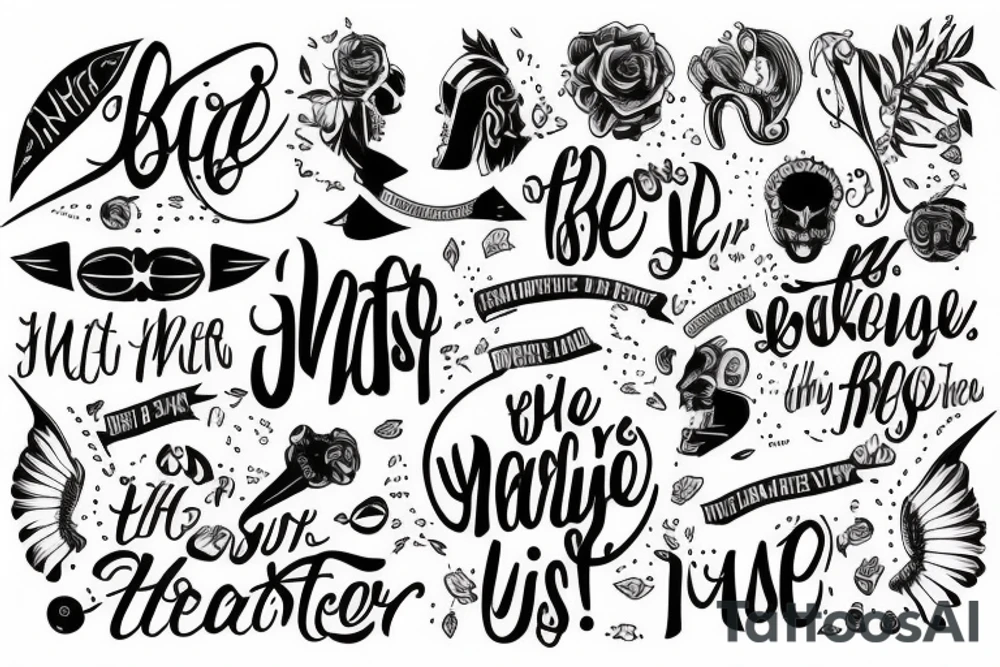 Be the Master of your Life tattoo idea