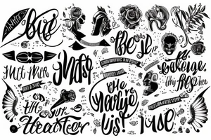 Be the Master of your Life tattoo idea