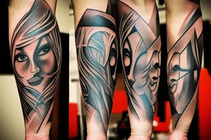 i have 3 brothers : 2 male and female 
they all are younger than me, their names are : ismail, adam, zaineb tattoo idea