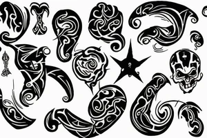 tattoo of 4 brothers tattoo idea