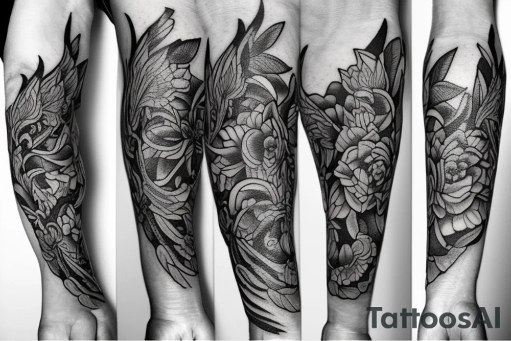 sempethernal on the forearm tattoo idea