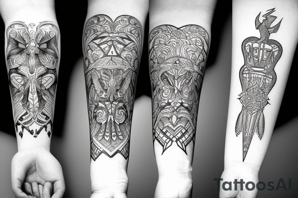 sempiternalon the forearm tattoo idea
