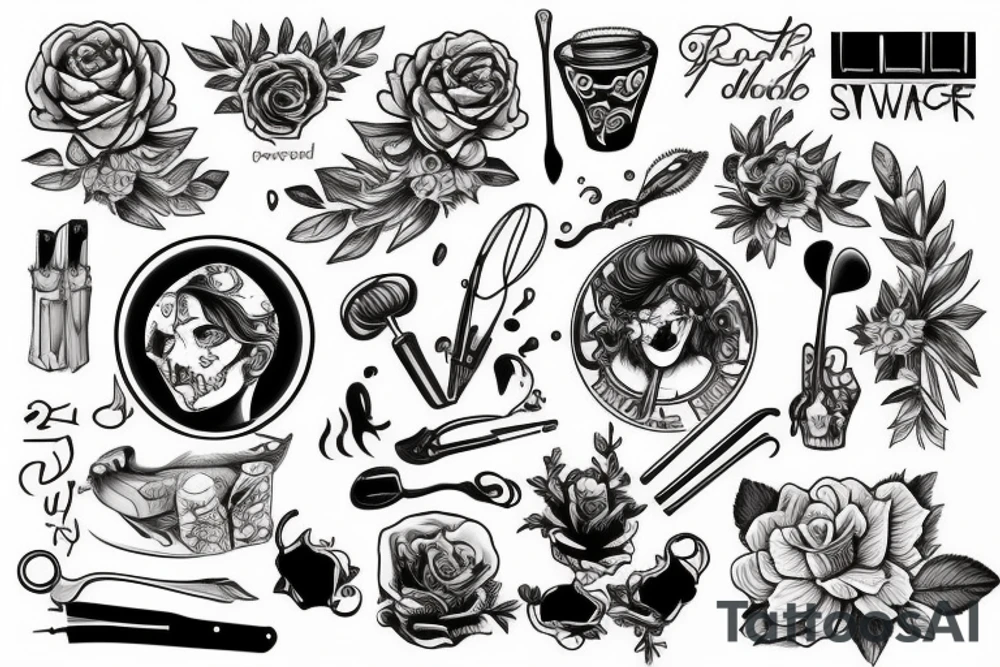 cooking tattoo idea