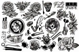 cooking tattoo idea