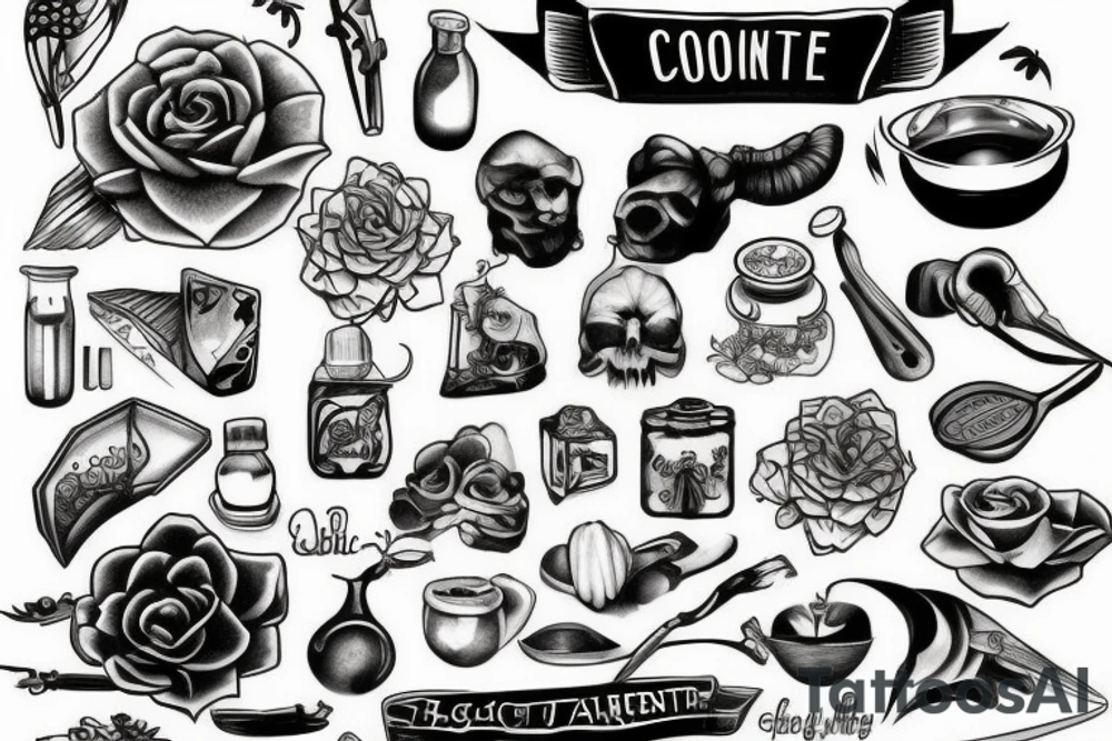 cooking tattoo idea