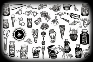 cooking tattoo idea
