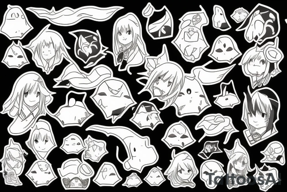 Aqua Konosuba tattoo idea