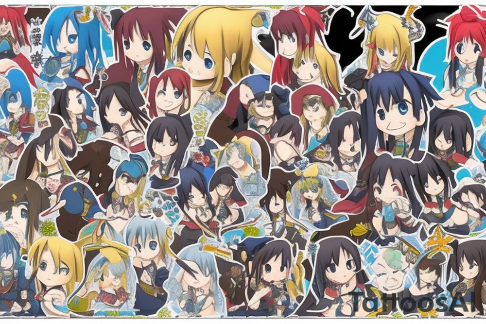 Aqua Konosuba tattoo idea