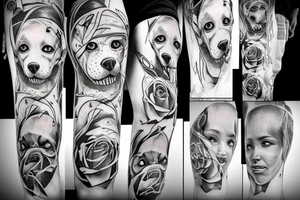 Losing faith and being reborn. Death of my dog. The daily struggle against depression. tattoo idea