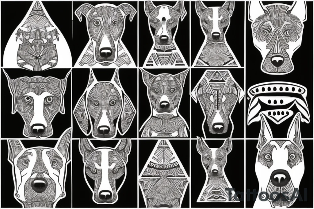 doberman tattoo idea