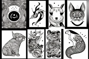Bad animals tattoo idea