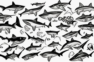 Maco Shark tattoo idea
