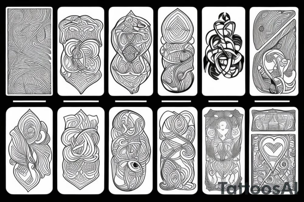 LINES tattoo idea
