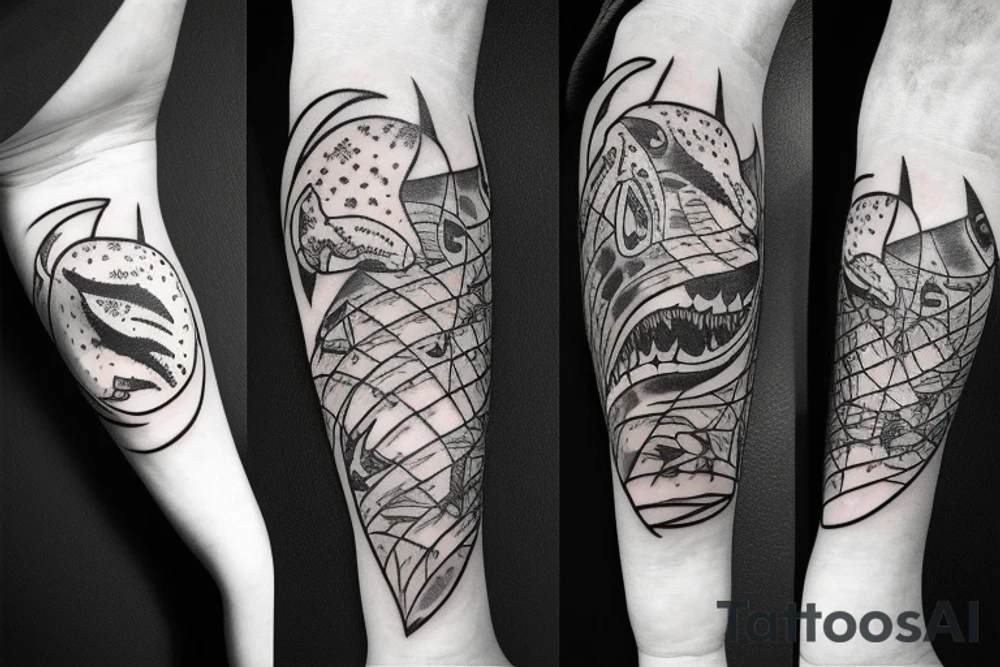 Great White Shark tattoo idea