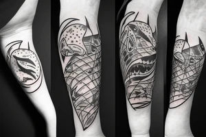 Great White Shark tattoo idea