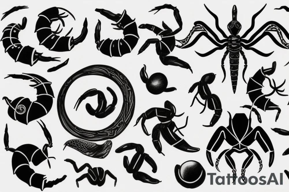 Black tattoo idea