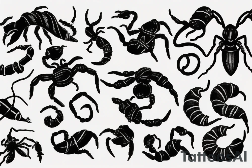 Black tattoo idea
