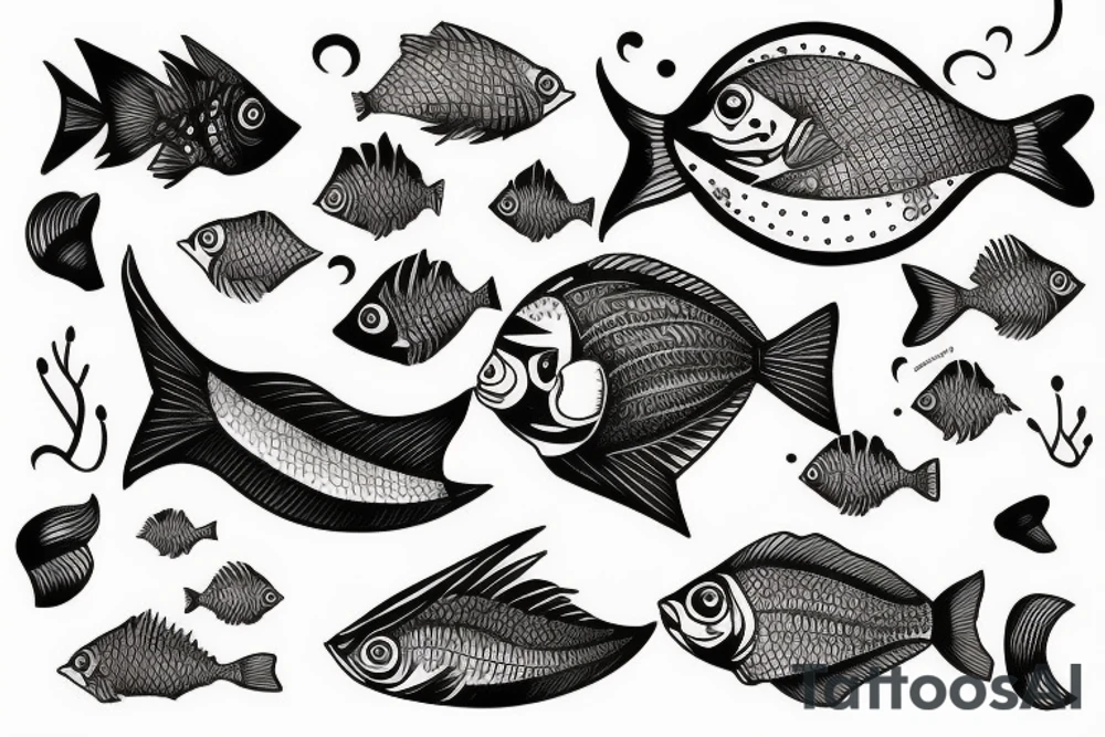 Black tattoo idea
