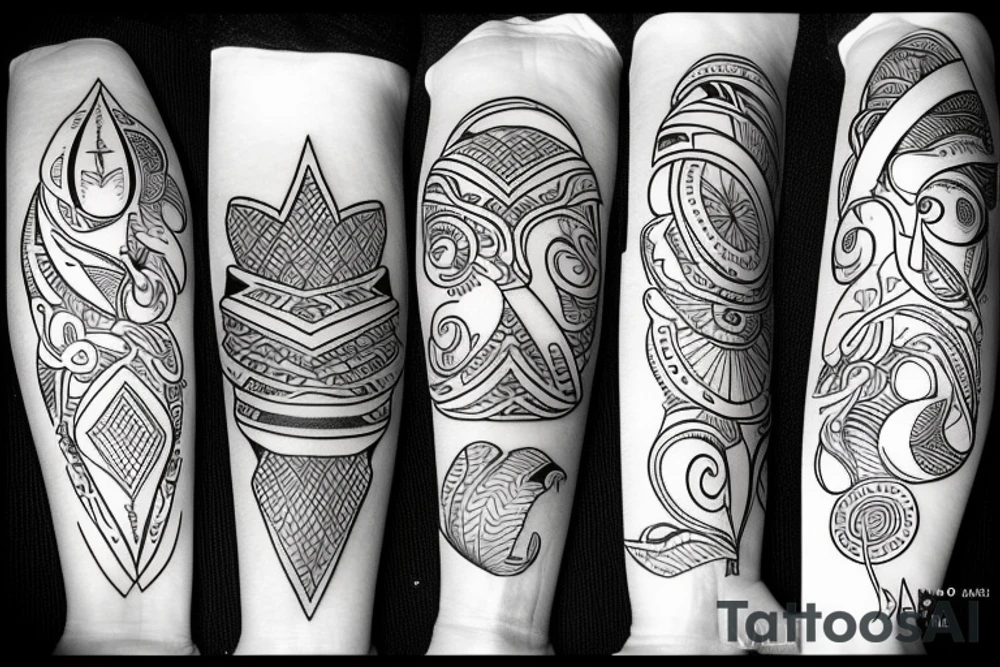 Black tattoo idea