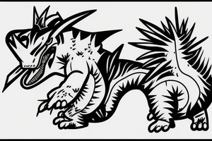 Hisuian Typhlosion tattoo idea