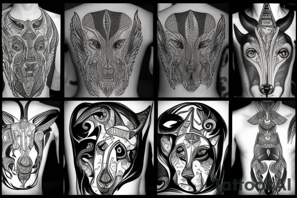 Anubis tattoo idea