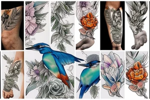 Kingfisher tattoo idea