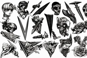 Buster sword tattoo idea