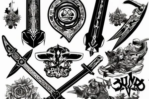 Buster sword tattoo idea