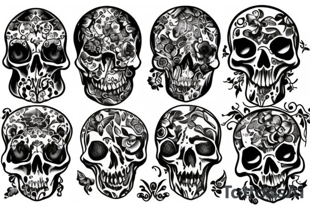 Calaveras tattoo idea