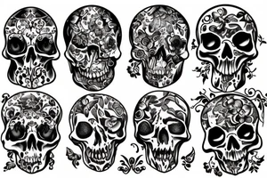 Calaveras tattoo idea