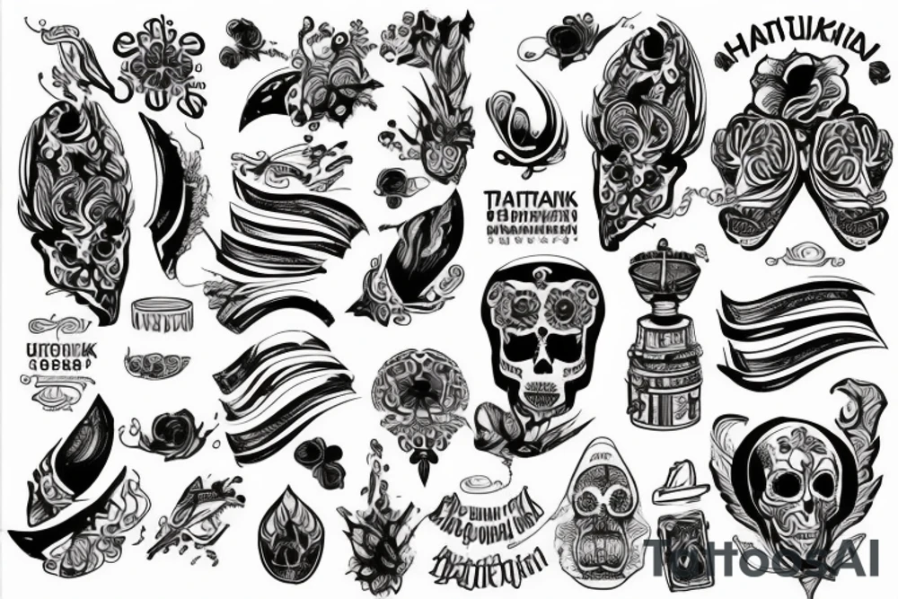 Музыкальнач пластинка tattoo idea