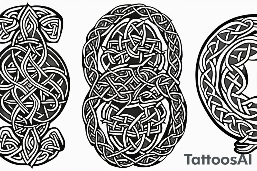 Celtic sleeve tattoo idea
