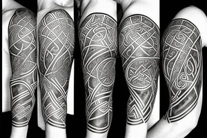 Celtic sleeve tattoo idea