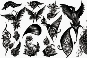 Dark and mysterious tattoo idea