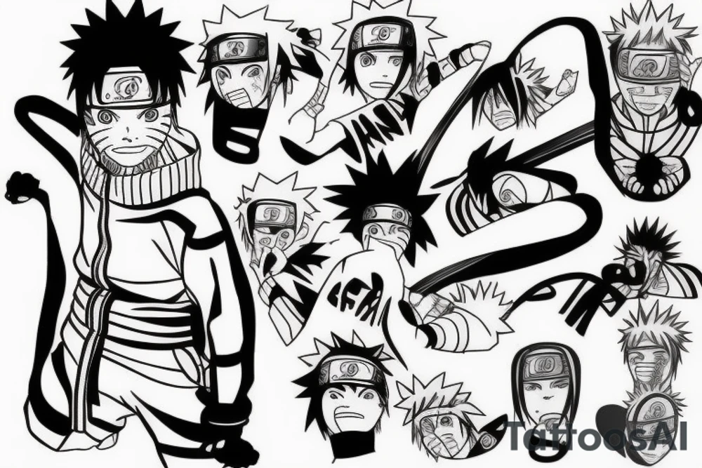 Naruto tattoo idea