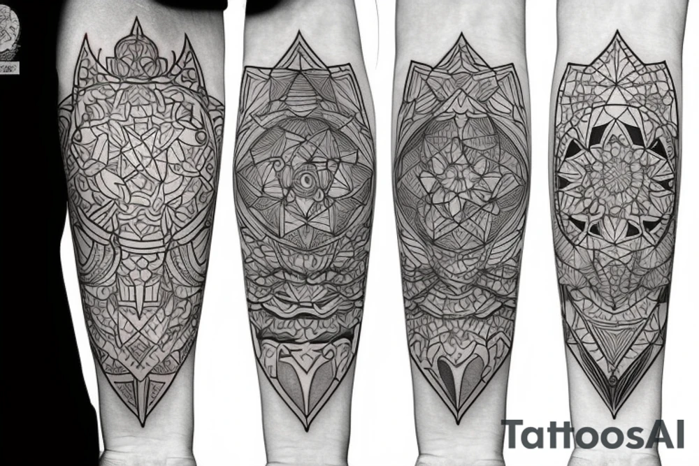Honeycomb tattoo idea