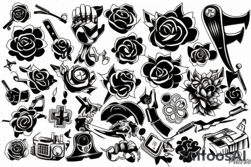 technology tattoo idea