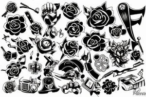 technology tattoo idea
